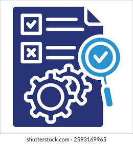 Project Management Icon Element For Design