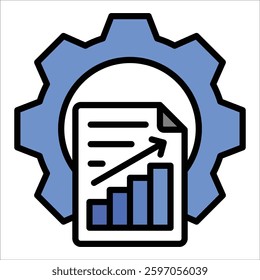 Project Management Icon Element For Design