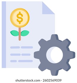 Project Management Icon Element For Design And Vector