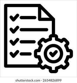 Project Management-Symbolelement für Design