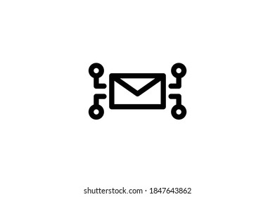 Project Management Icon - Mail System