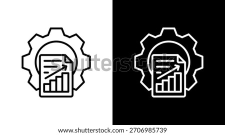 Project Management With Icon Set Design