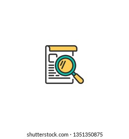 Project management icon vector illustration