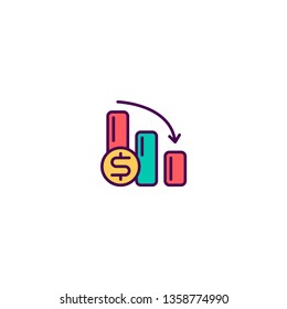 Project management icon vector illustration