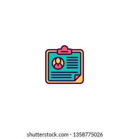 Project management icon vector illustration