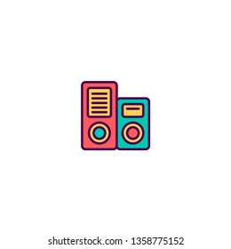 Project management icon vector illustration