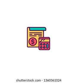 Project management icon vector illustration