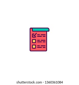 Project management icon vector illustration