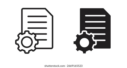 Icono de gestión de proyectos. Ilustración vectorial. Ilustración vectorial aislada. Ilustración EPS.