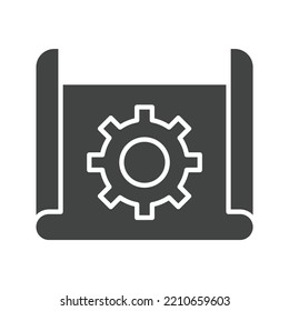 Project Management icon vector image. Can also be used for Project Management. Suitable for mobile apps, web apps and print media.