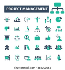 project management icons
