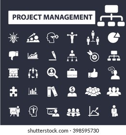 project management icons
