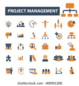 project management icons
