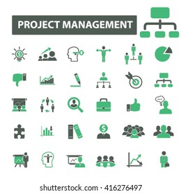 project management icons
