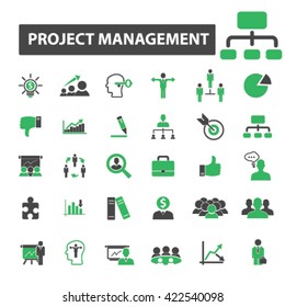 project management icons
