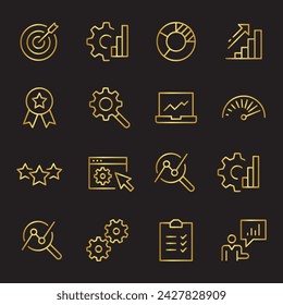 Project Management Icons vector design