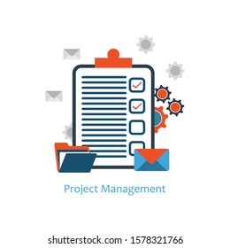 Project Management Illustration Project Management Business Stock ...