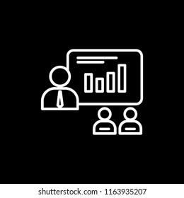 Project Management Line Icon