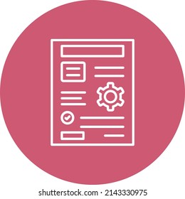 Projektmanagement-Vektorsymbol. Kann für Druck-, Mobil- und Web-Anwendungen verwendet werden.