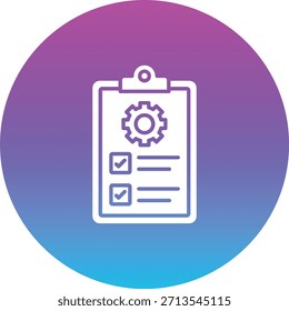 Project Management vector icon. Can be used for printing, mobile and web applications.