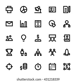 Project Management Vector Icons 2