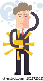 Project manager character. problems with the innovative product.