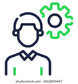 Project Manager icon for web, app, infographic, etc