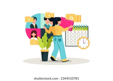 Project manager overseeing multiple teams and tasks to ensure timely completion.