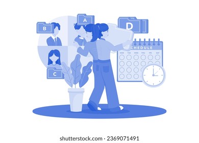 Project managers assign work to teams