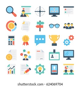 Project Managment Colored Vector Icon 1