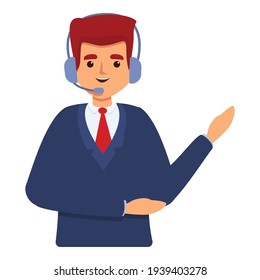 Project personal assistant icon. Cartoon of Project personal assistant vector icon for web design isolated on white background