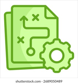 Elemento Ícone Do Plano De Projeto Para Design