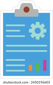 Project Plan vector icon. Can be used for printing, mobile and web applications.