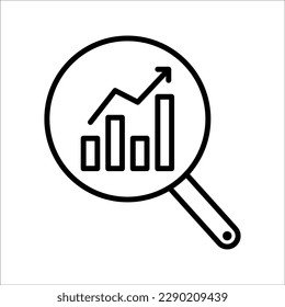 Project planning icon vector for web design, logo, UI. illustration, on a white background.