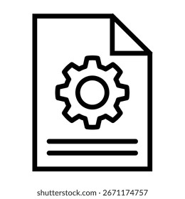 Projektplanungsmanagement - flaches Vektorsymbol