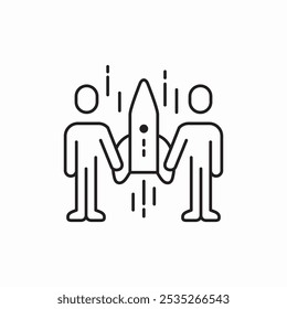 project preparation icon sign vector