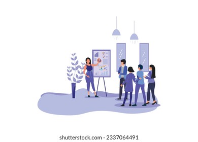 Project Presentation Office Work Landing Page