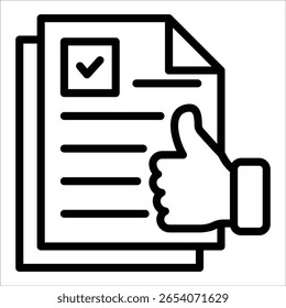 Project Proposal Icon Element For Design