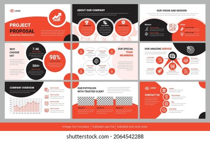 Project Proposal PowerPoint Presentation or Annual report design