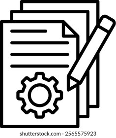 Project Requirement Icon Element For Design