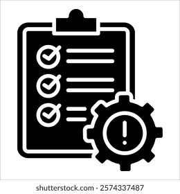 Project Risk Icon Element For Design