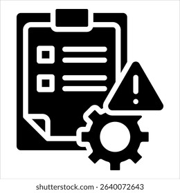 Project Risk Icon Element For Design