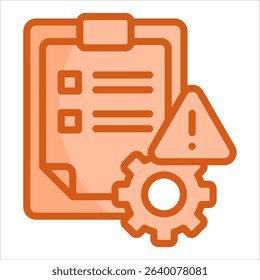 Project Risk Icon Element For Design