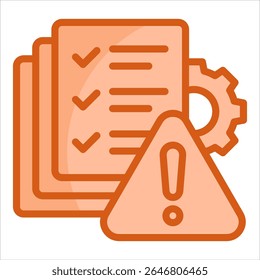 Elemento De Icono De Riesgo De Proyecto Para Diseño
