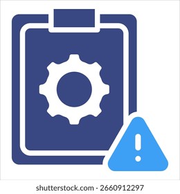 Elemento De Icono De Riesgo De Proyecto Para Diseño