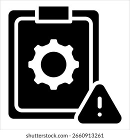 Project Risk Icon Element For Design