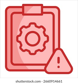Project Risk Icon Element For Design