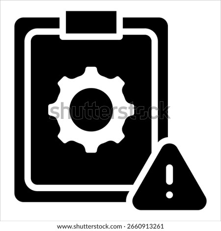 Project Risk Icon Element For Design