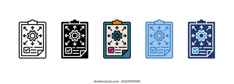 Project Scope Icon Element For Design