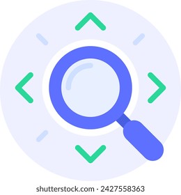 project scope modern icon illustration